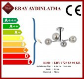 Eray Aydınlatma Topaç 4 lü Krom Avize thumbnail 3