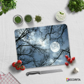DECORITA Cam Kesme Tahtası- Gece Desen - 3