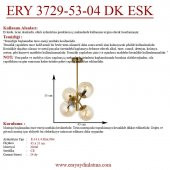Eray Aydınlatma Topaç 4 lü Dikey Eskitme Avize - 4