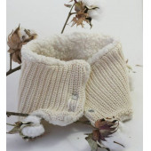 Organic Bonny Baby Ekru Boyunluk - 2