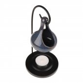 METAL STANDLI DAMLA TASARIMLI SERAMİK BUHURDANLIK - 4