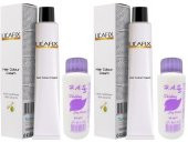H.A.SS Oksidan 60 Ml. + Lilafix Saç Boyası 60 Ml. Kahve-4/0 (2şer Adet) - 1