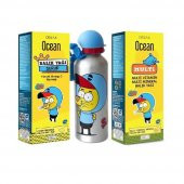 Ocean Balık Yağı Omega-3 Şurup Portakal + Ocean Multi Multivitamin Şurup 150 ml Kral Şakir Matara Hediyeli - 1