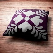 Floral-2 Stencil Boyama şablonu 30x30 cm, Duvar Stencil, Fayans Stencil, Mobilya Stencil - 1