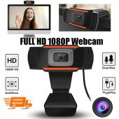 Full Hd 1080p Webcam Bilgisayar Kamera Dahili Mikrofon Eba Uyumlu - 1