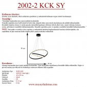 Eray Aydınlatma 2002-2 30-40 Siyah Led Avize - 4