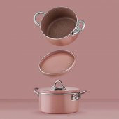 Neva Rose Chocolate 8 Parça Graye Tencere Seti - 3
