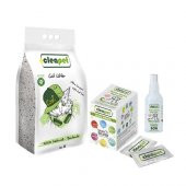 Cleapet Kedi Kumu 10lt AktifKarbon+1 Nano Mendil+1 Nano Sprey 150ml - 1