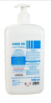 Equinox Hand On Pompalı Sıvı El Dezenfektanı 1000 ml - 1