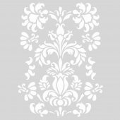 Anais Çiçek Motif Stencil Boyama şablonu 30x30 cm,Duvar Stencil,Fayans Stencil,Mobilya Stencil - 2