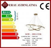 Eray Aydınlatma 2002-3 Eskitme Led Avize - 3