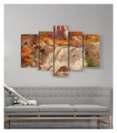 Photography 5 Parça Kanvas Tablo 135X85 Cm - 3