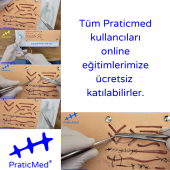Tıp - Veteriner Hekimliği Dikiş, Ligatür Eğitim Pedi - PraticMed - 7