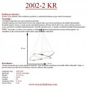 Eray Aydınlatma 2002-2 Krom Led Avize - 3
