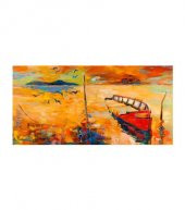 Be The Song 6 Parça Kanvas Tablo 180X90 Cm - 1