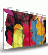 Shine 6 Parça Kanvas Tablo 180X90 Cm - 4