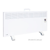 İVİGO Profesyonel 2500 Watt Kumandalı Elektrikli Konvektör Isıtıcı AYAKLI / Beyaz - 4