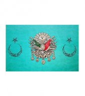 Osmanlı Tugrası 5 Parça Kanvas Tablo 135X85 Cm - 1