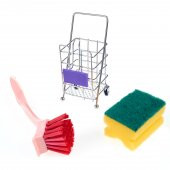 Süngerlik Mutfak Süngerliği(Fırça ve Bulaşık Süngeri Hediye!) - 1