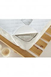 Kapitoneli Sıvı Geçirmez Ped 90x190 Cm Tek Kişilik Alez thumbnail 3