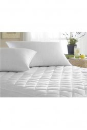 Kapitoneli Sıvı Geçirmez Fitted 200x200 Cm Çift Kişilik Alez - 4