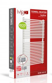 İVİGO 450 Watt Elektrikli Havlu Isıtıcı / İnox - 2