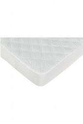 Kapitoneli Sıvı Geçirmez Fitted 90x190 Cm Tek Kişilik Alez - 5