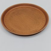 Dubai Center Altın Sarı-Bronz Servis Tepsi Pm-57 - 3