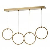 Eray Aydınlatma 2004-4 S Eskitme Sıralı Led Avize thumbnail 1