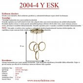 Eray Aydınlatma 2004-4 Y Eskitme Led Avize - 4