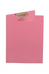 Mona Bags A4 Pvc Kapaklı Sekreterlik x 5 Adet PASTEL PEMBE Renkli - 2