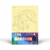 Unicorn Tuz Boyama Oyunu, Eğitici Aktivite, Kum Boyama Oyunu - 1