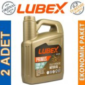 Lubex Primus MV-LA 5W-30 4 Lt Tam Sentetik Motor Yağı (2 Adet) - 1