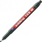EDDING ASETAT KALEMI 1 mm SIYAH 1 LI  (149M) - 1