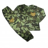 salarticaret çocuk asker pijama takımı - 1