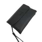 Sade Siyah Renk Erkek Deri El Çantası - 2