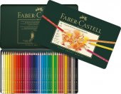 Faber Castell Polychromos Kuru Boya Kalemi Metal Kutu 36lı - 1