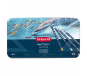 Derwent Inktense Mürekkep Bazlı Boya Kalemi Metal Kutu 36lı - 3