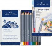 Faber Castell Creative Studio Goldfaber Aquarell Boya Kalemi Metal Kutu 12li - 4
