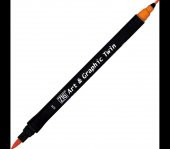 Zig Art & Graphic Twin Marker Çizim Kalemi 024-Scarlet Red - 1
