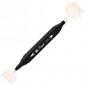 Tinge Twin Çift Uçlu Çizim ve Boyama Marker Skin White -131 - 3