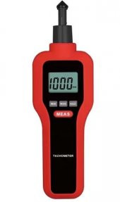 WellHise HT522 Temaslı Temassız Lazerli Takometre / Devir Ölçer - 1