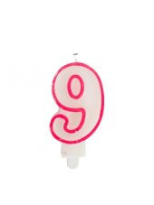 PASTA MUMU RAKAM 9 PEMBE BEYAZ - 1