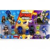 Brawl Stars Oyuncak Figür Karakter 4 lü - 1