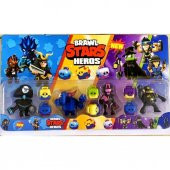 Brawl Stars Oyuncak Figür Karakter 12 Lİ FİGUR - 4