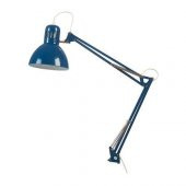 IKEA Tertial Çalışma Masa Lambası Mavi - 1