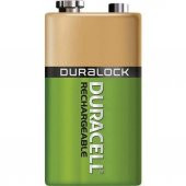 Duracell 9V Akü Tipi Yeniden Doldurulabilen Pil 170 mAh (6HR6161) NİMH Y00192 - 5
