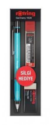 ROTRING VISUCLICK VERSATIL KALEM MAVI 07 SET - 1
