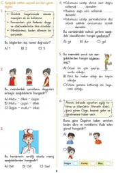 Karaca Eğitim Yayınları 3. Sınıf Türkçe Etkinlikli Soru Bankası Çalışma Yaprakları - 3