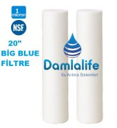 Big Blue 20 Jumbo Boy 1 Micron Sediment Elyaf Spun Filtre - 4